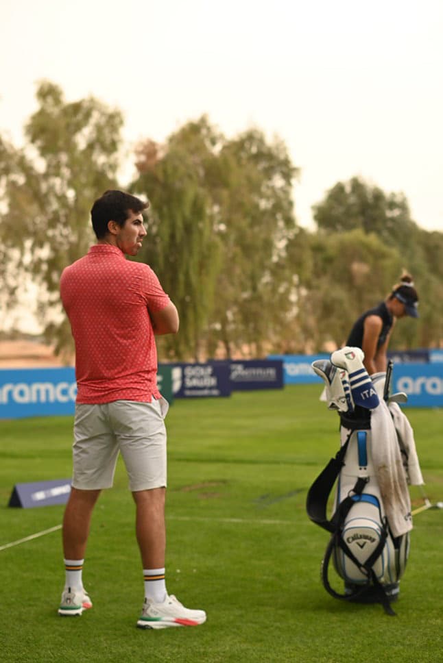 Giulio Castagnara as a golf coach